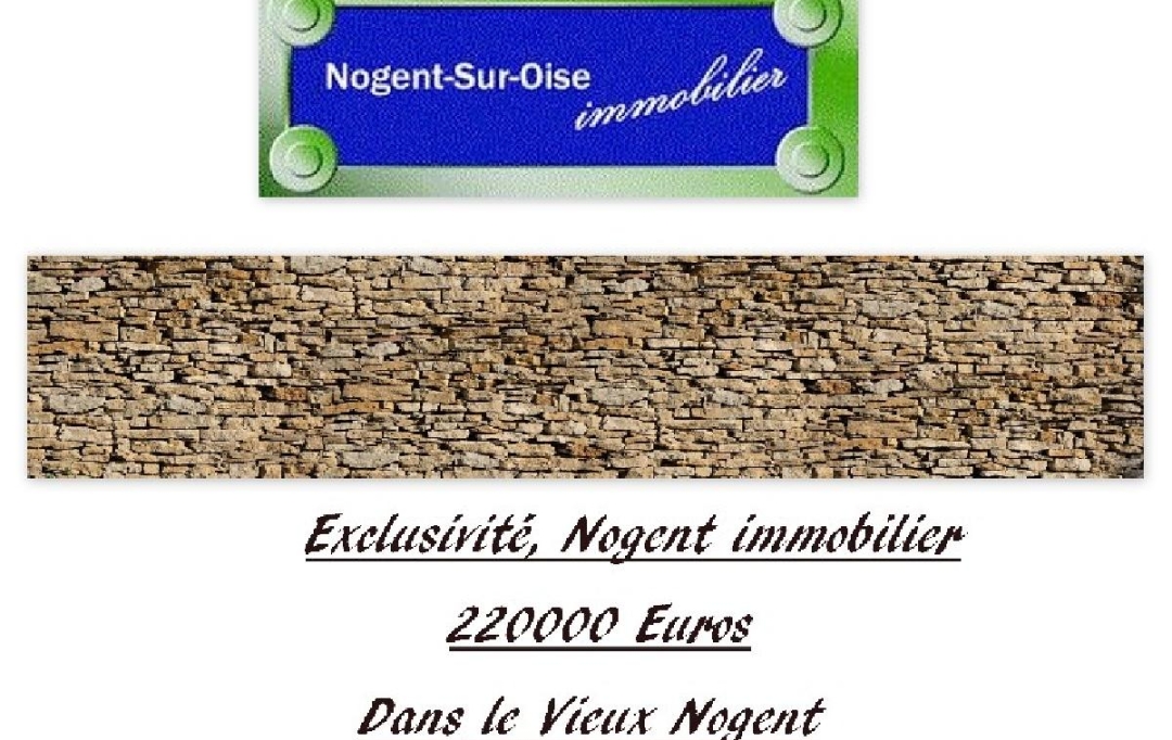 Nogent sur Oise Immobilier : House | NOGENT-SUR-OISE (60180) | 96 m2 | 220 000 € 